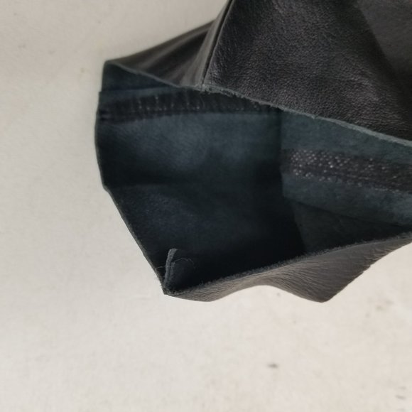 Vintage Verducci Genuine Leather Womans High Waist Pants Size 10 - Picture 10 of 12